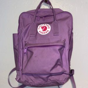 Fjallraven Kanken backpack lilac large